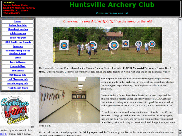 www.huntsvillearcheryclub.com