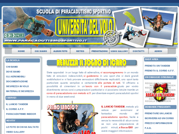 www.paracadutismosportivo.it