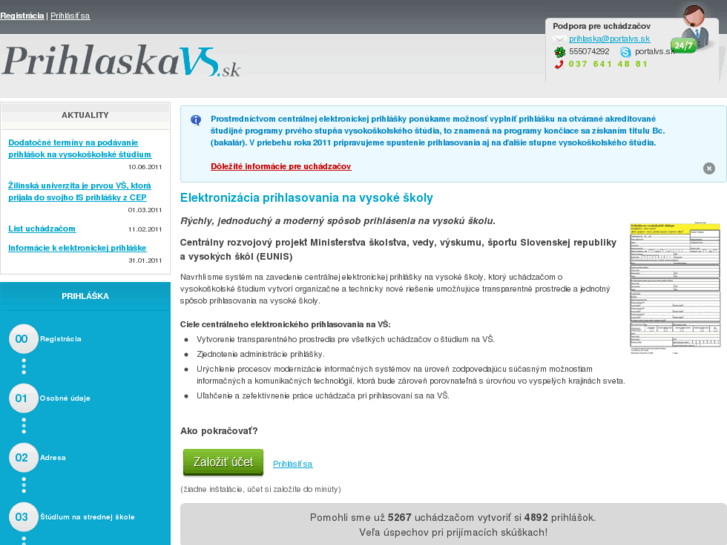 www.prihlaskavs.sk