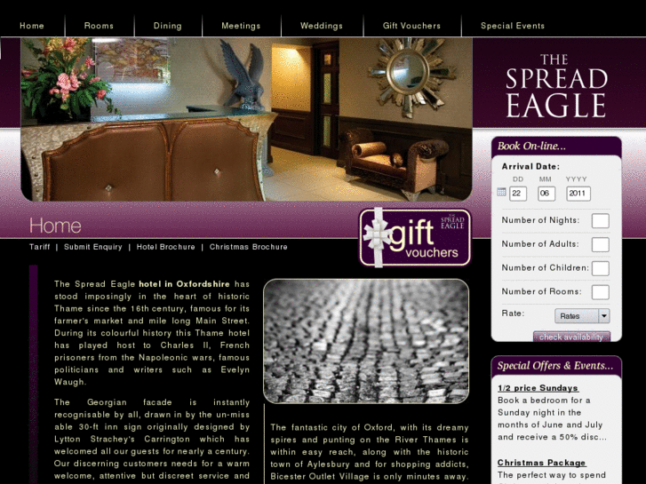 www.thespreadeaglehotel.com