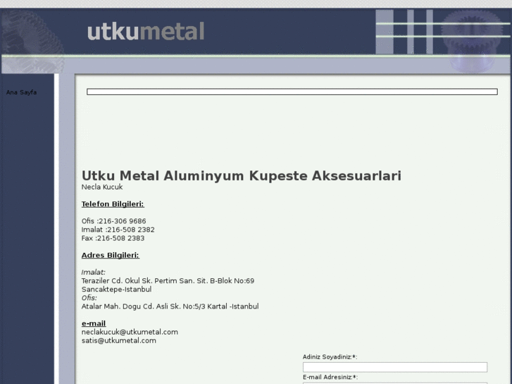 www.utkumetal.com