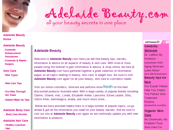 www.adelaidebeauty.com