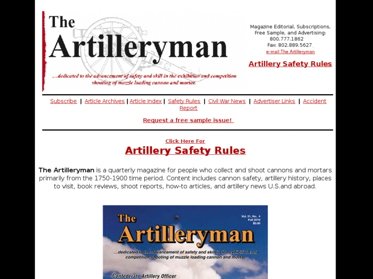 www.artillerymanmagazine.com