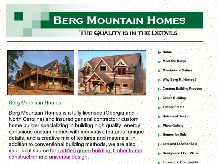 www.bergmountainhomes.com