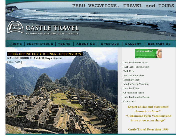 www.castletravel.net