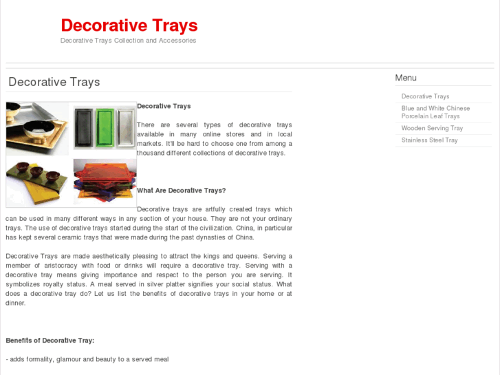 www.decorativetrays.org