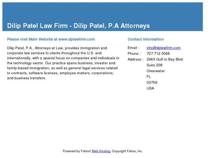 www.dilippatellawfirm.com