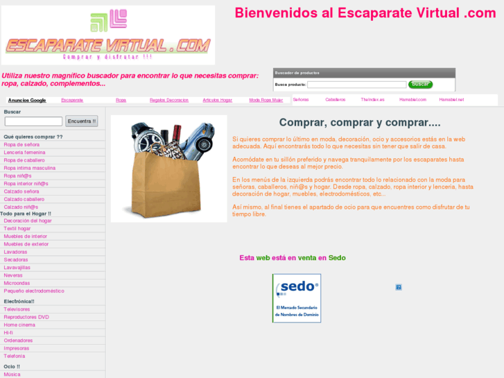 www.escaparatevirtual.com