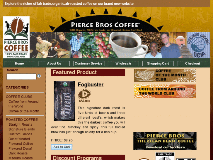 www.fairtradecoffeepiercebros.com