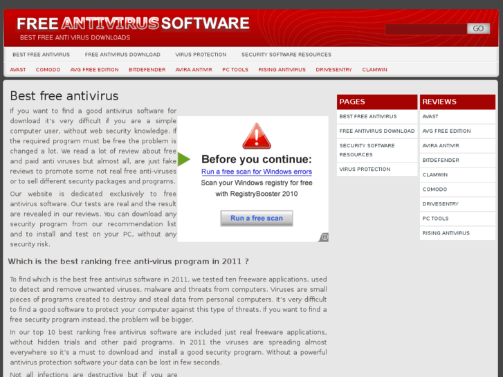 www.freeanti-virussoftware.net