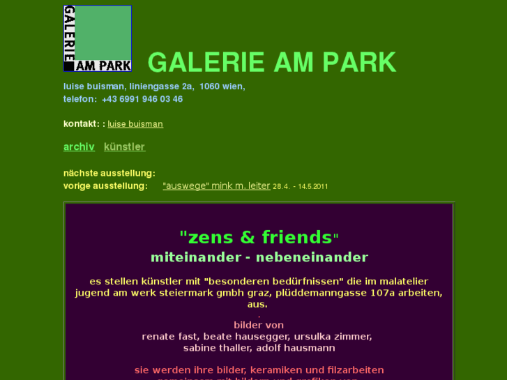 www.galerieampark.com