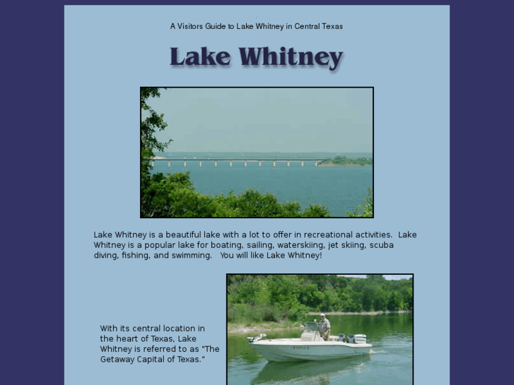 www.lake-whitney.net