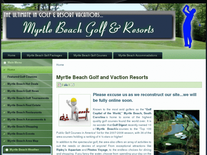 www.myrtlebeachgolfandvacationresorts.com