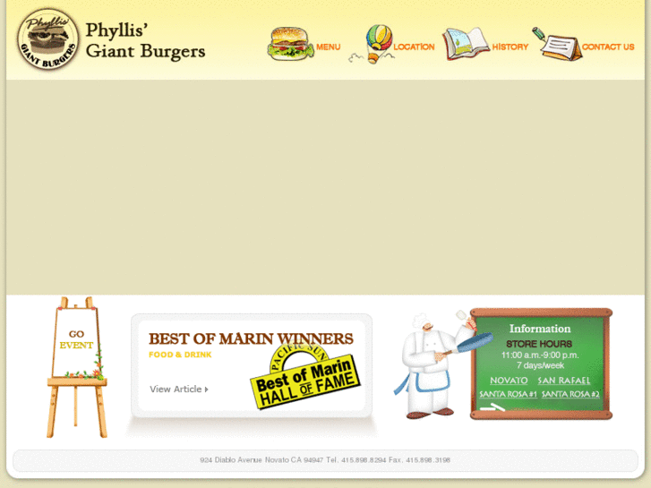 www.phyllisgiantburgers.com