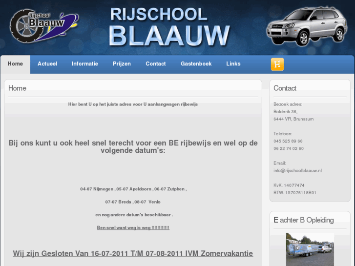 www.rijschoolblaauw.nl