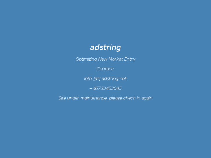 www.adstring.net