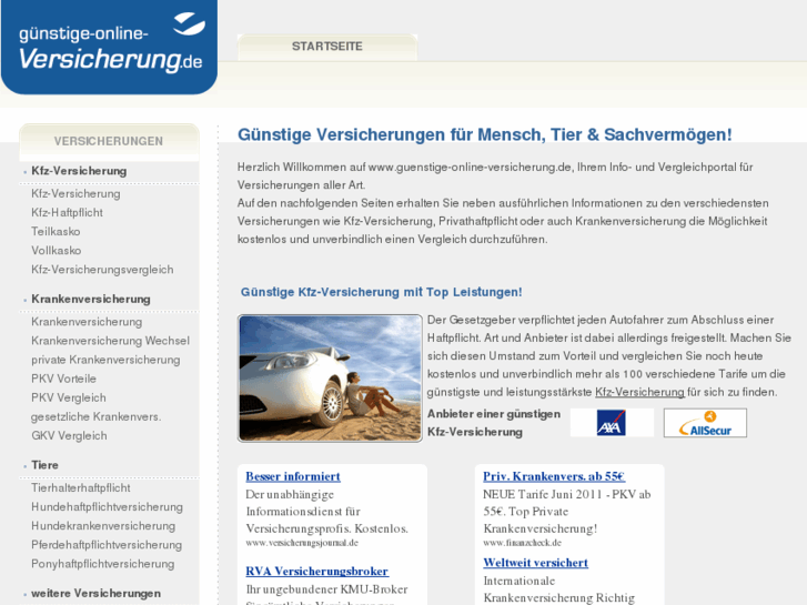 www.guenstige-online-versicherung.de