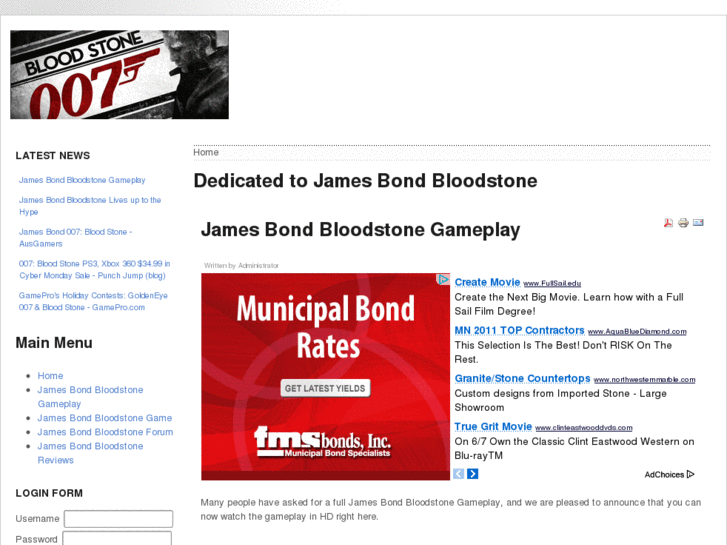 www.jamesbondbloodstone.com