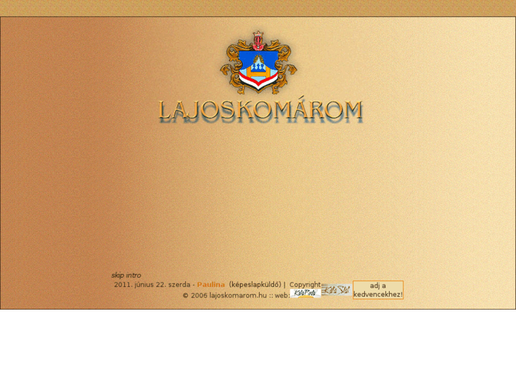 www.lajoskomarom.hu