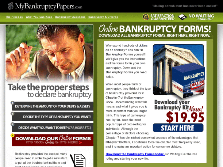 www.mybankruptcypapers.com