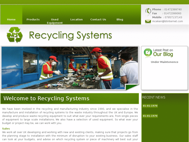 www.recyclingmachinery.net