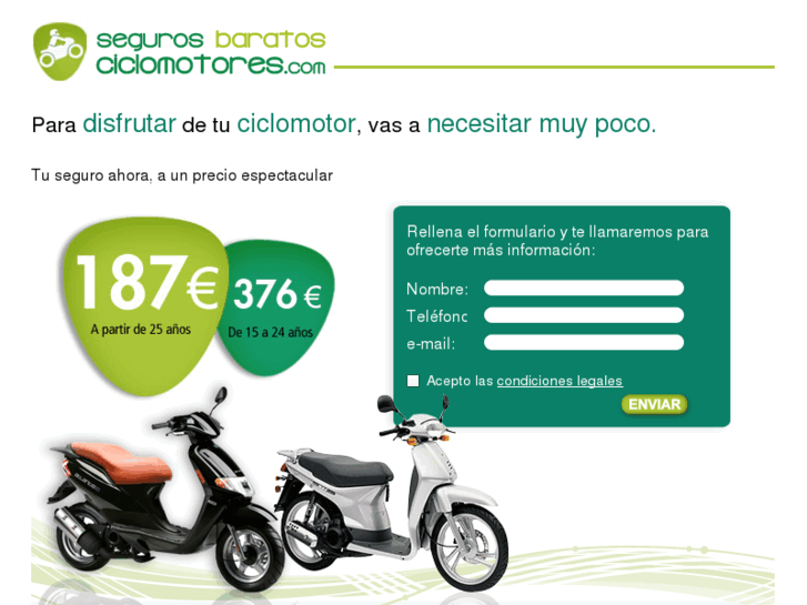 www.segurosbaratosciclomotores.com