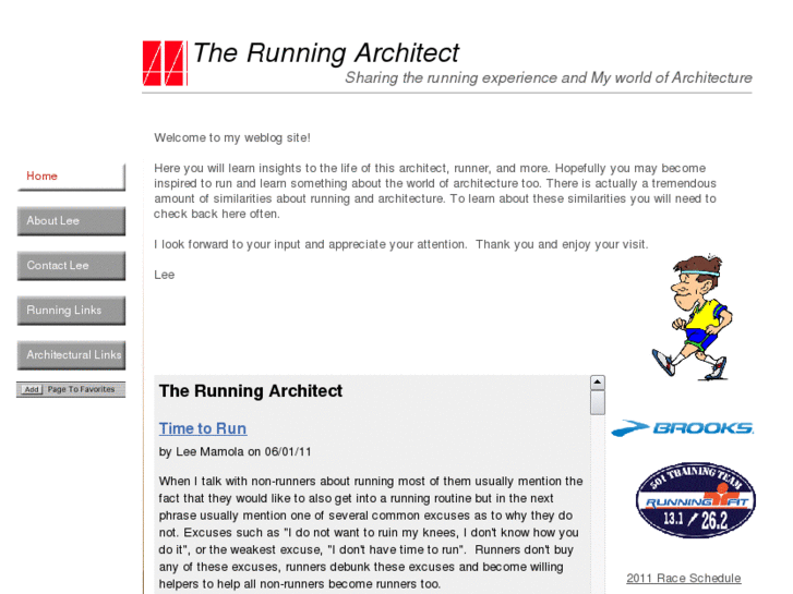 www.therunningarchitect.com