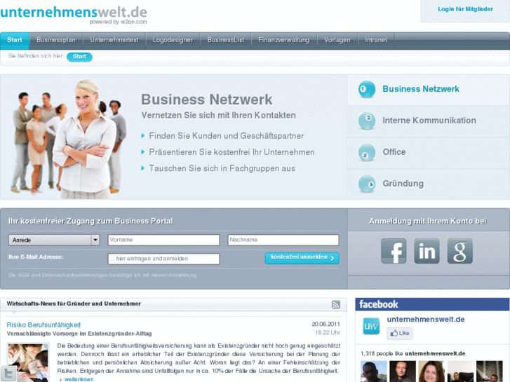 www.unternehmenswelt.biz