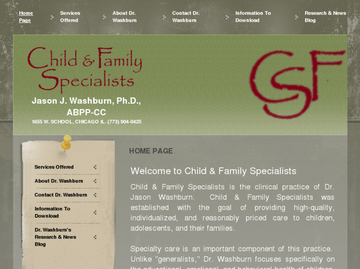 www.childfamilyspecialists.com