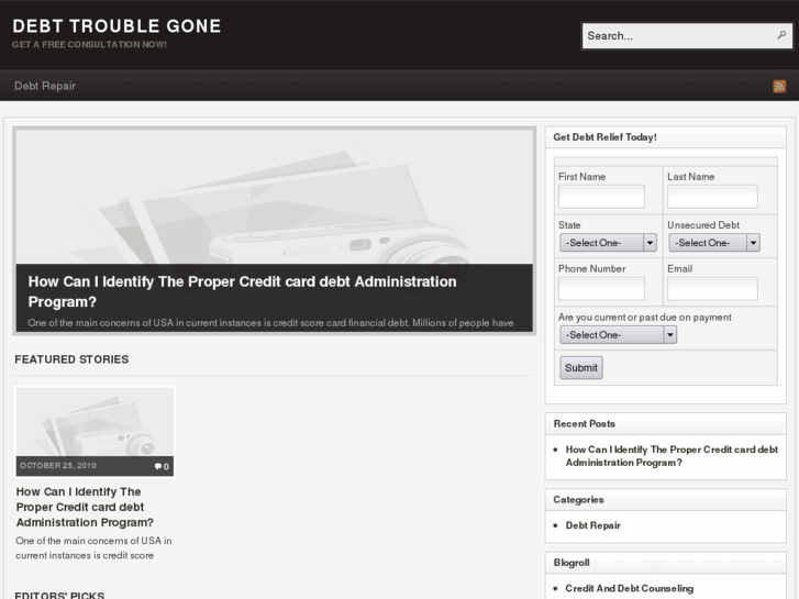 www.debttroublegone.com