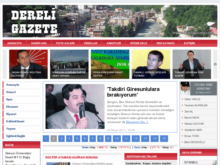 www.dereligazete.com