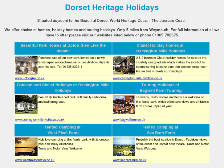 www.dorsetheritageholidays.net
