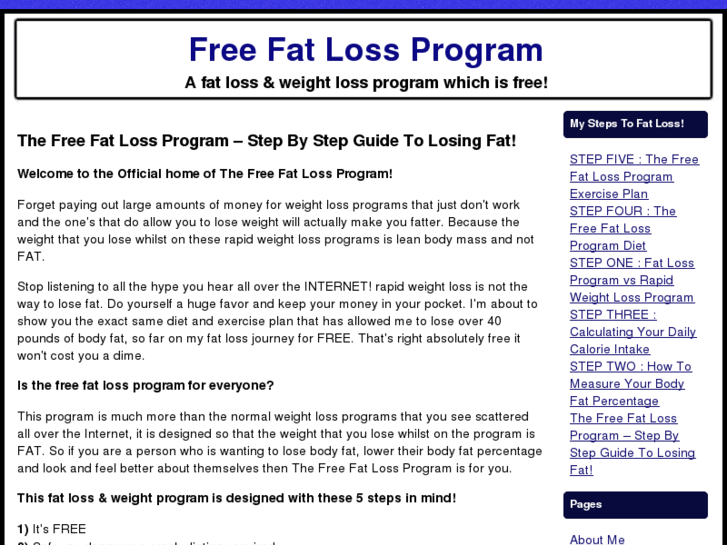 www.freefatlossprogram.com