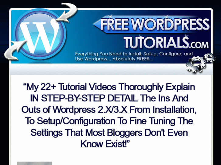 www.freewordpresstutorials.com
