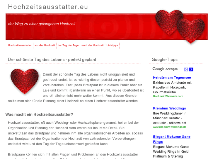 www.hochzeitsausstatter.eu