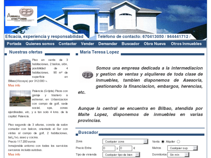 www.inmobiliariaarriaga.com