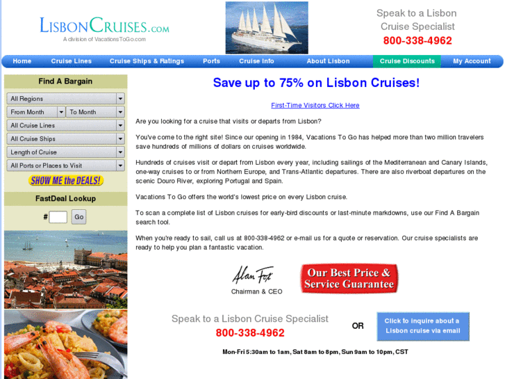 www.lisboncruise.com