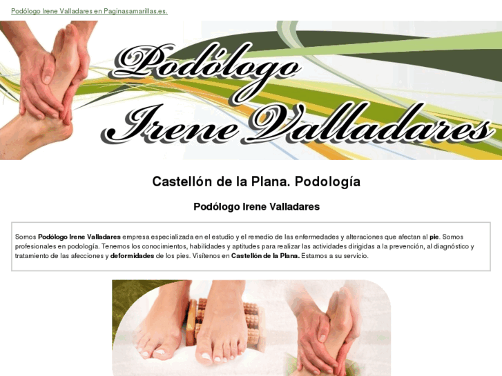 www.podologoirenevalladares.com