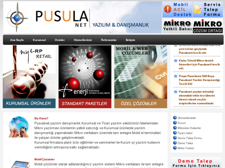 www.pusulanetyazilim.com