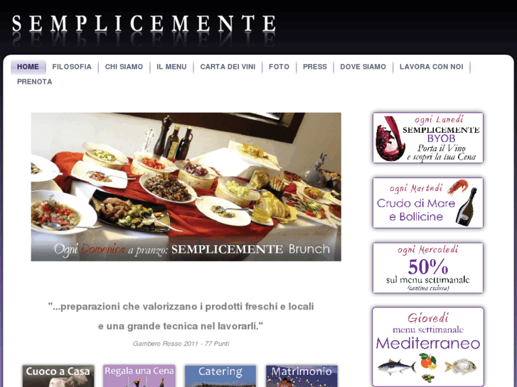 www.ristorantesemplicemente.com