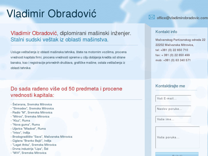 www.vladimirobradovic.com