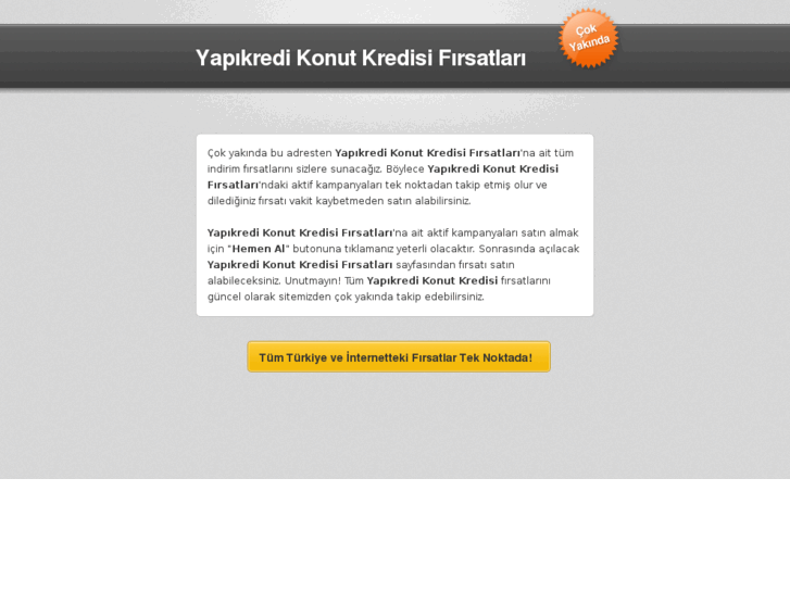 www.yapikredikonutkredisifirsatlari.com