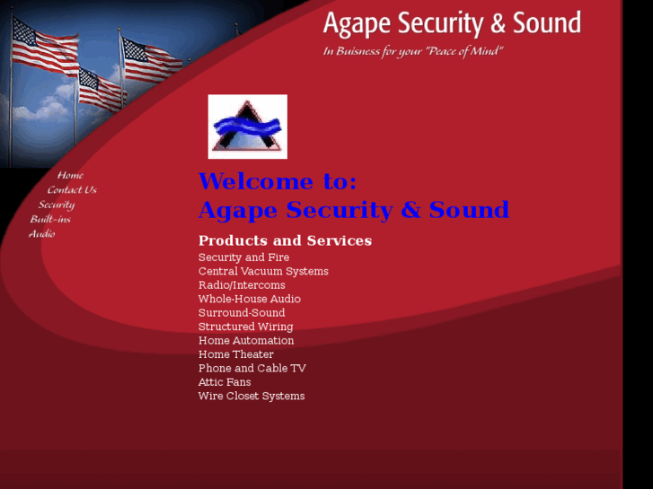 www.agapesecuritysound.com