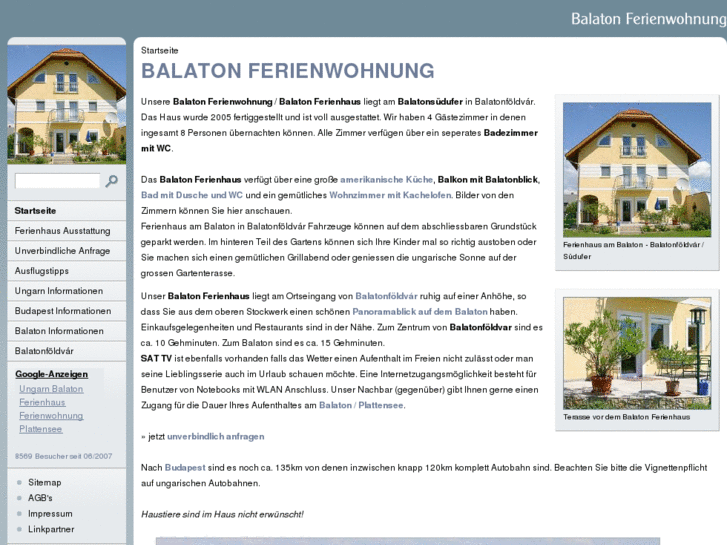 www.balaton-ferienwohnung.de