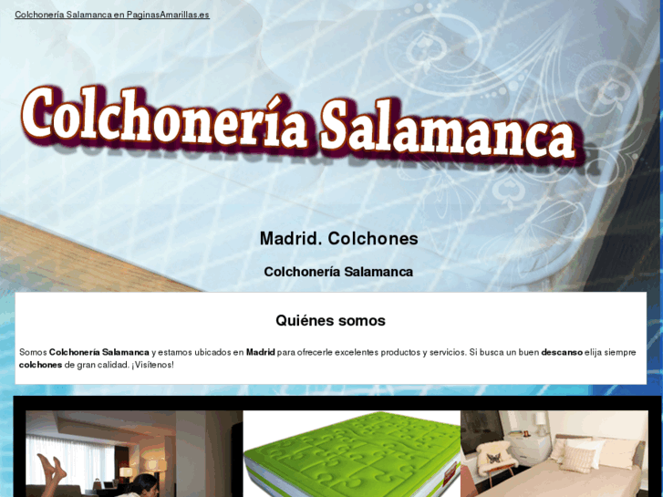 www.colchoneriasalamanca.es