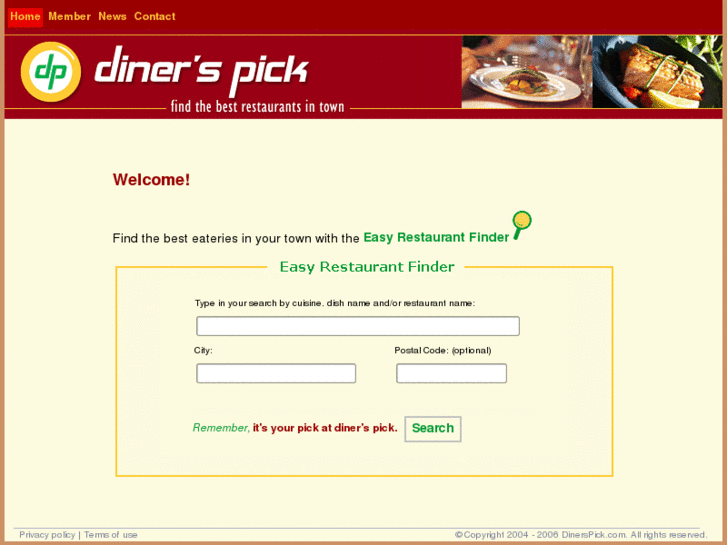 www.dinerspick.com