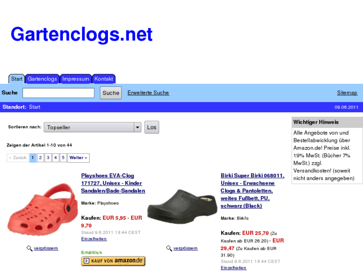 www.gartenclogs.net