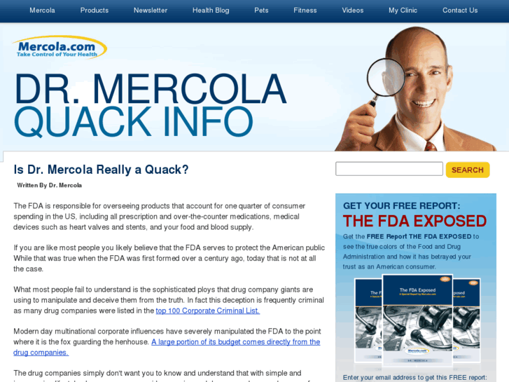 www.mercolaquack.com