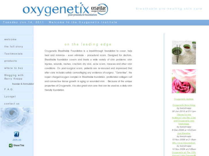 www.oxygenetics.info