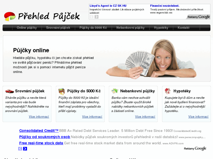 www.prehled-pujcek.cz